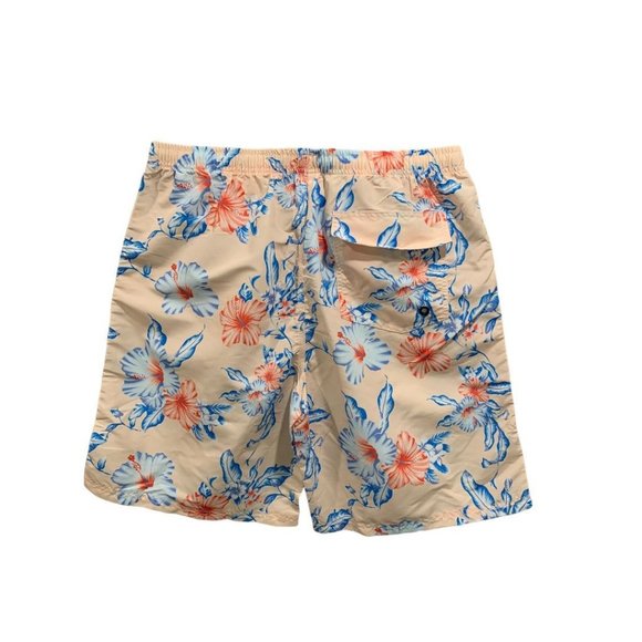 XL Prefer to Life Men's New Tropical Print Pull On Board Shorts Elastic Waist - Picture 5 of 7